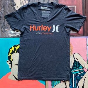 Vintage 00s Hurley OSU Cowboys Surf Team T Shirt